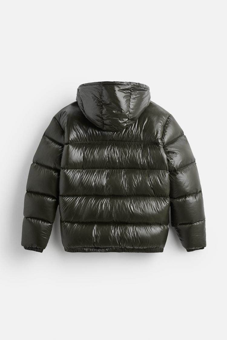 Adrian - Herren Daunenjacke mit Kapuze, modische Winterjacken casual