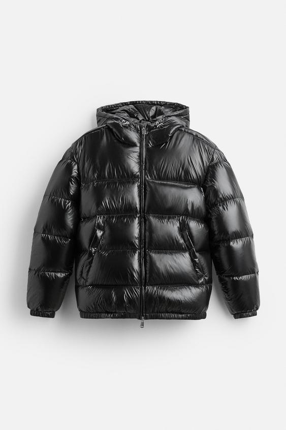 Adrian - Herren Daunenjacke mit Kapuze, modische Winterjacken casual