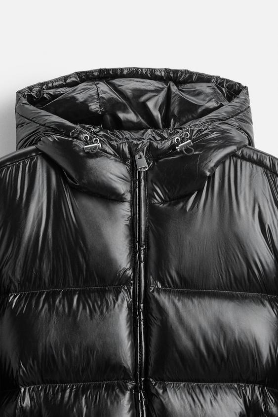 Adrian - Herren Daunenjacke mit Kapuze, modische Winterjacken casual