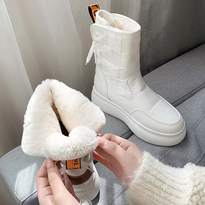 Nora - Damen Winterstiefel mit Fellfutter