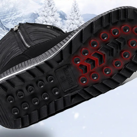 Aria - Damen Winterstiefel gefüttert mit rutschfester Sohle