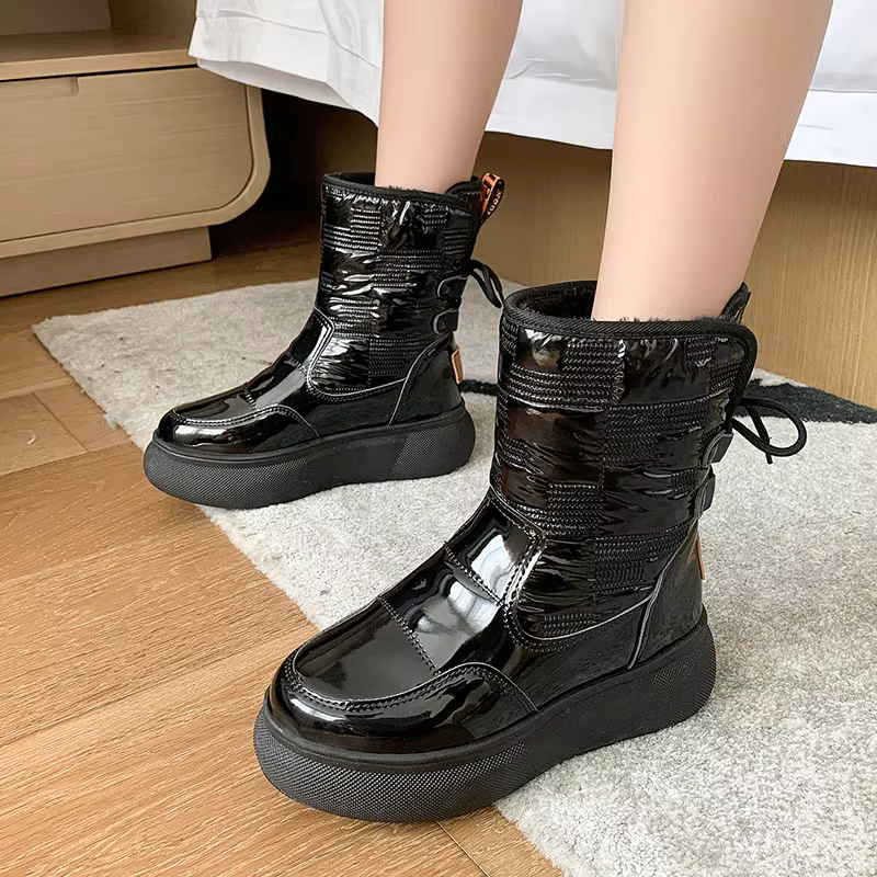 Nora - Damen Winterstiefel mit Fellfutter