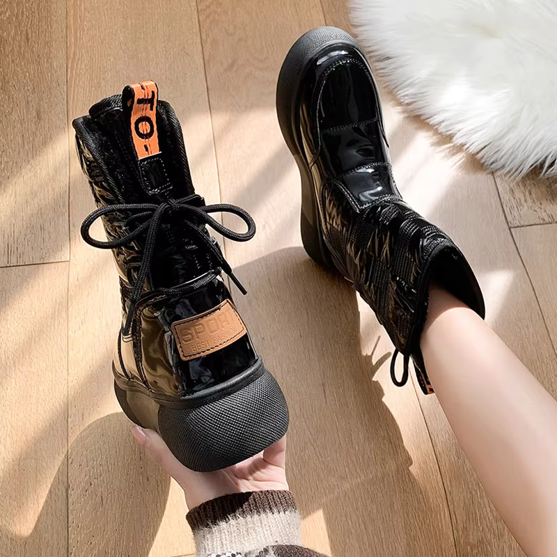 Nora - Damen Winterstiefel mit Fellfutter