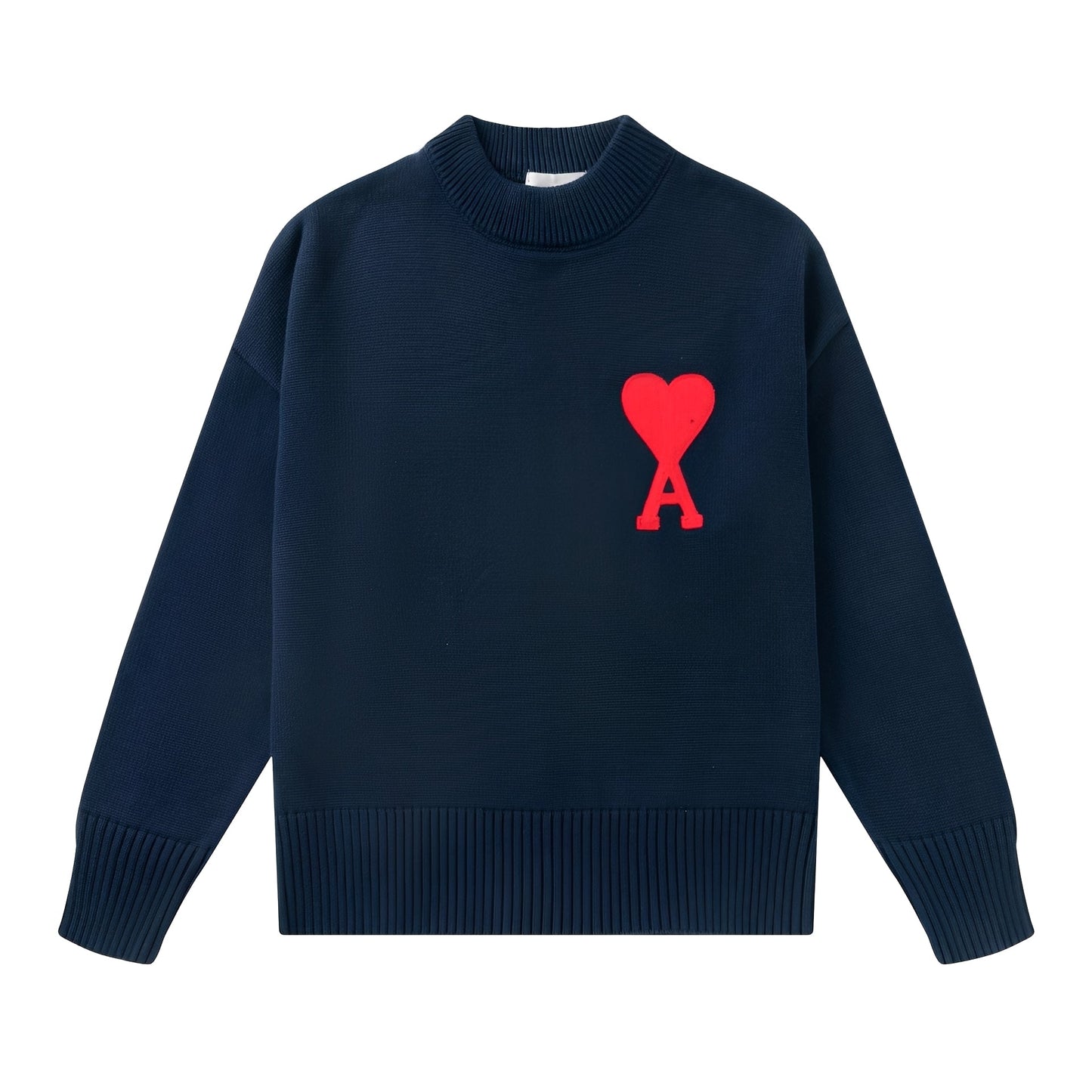 Lena - Damen baumwolle Pullover mit Herzmotiv