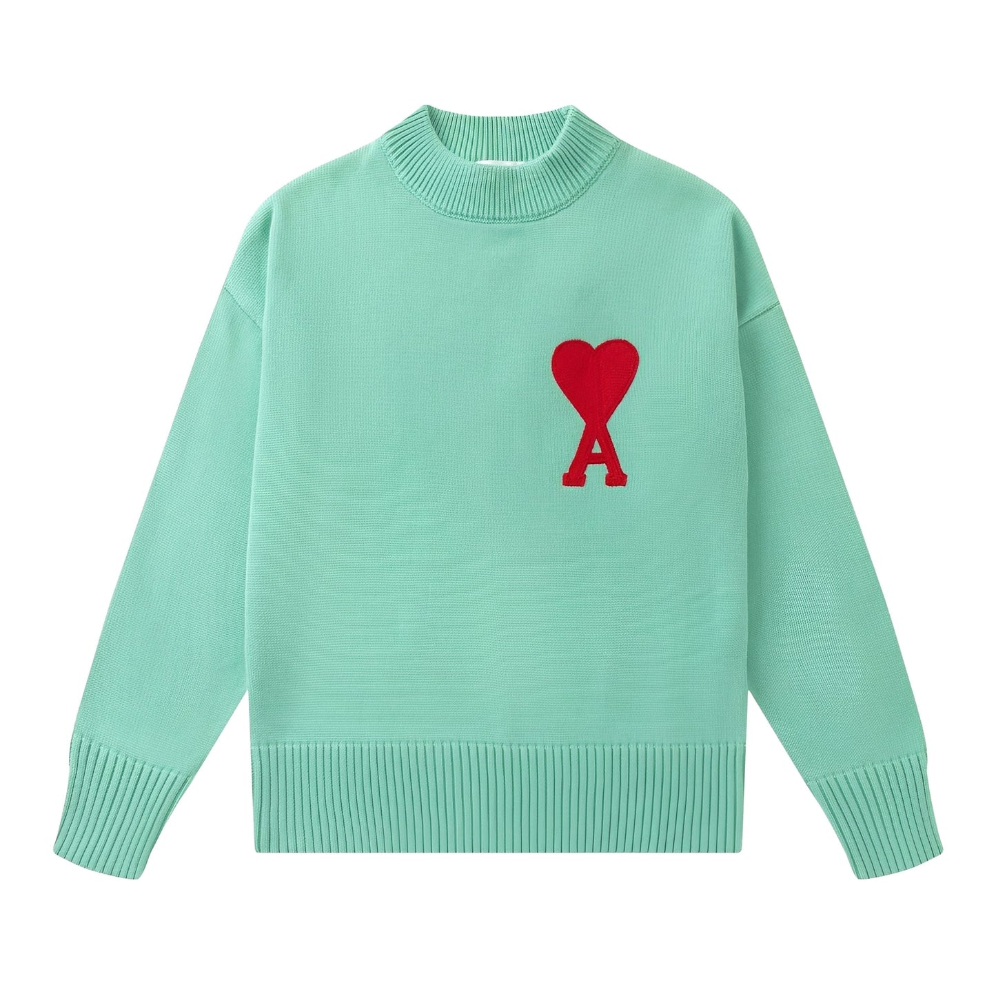 Lena - Damen baumwolle Pullover mit Herzmotiv