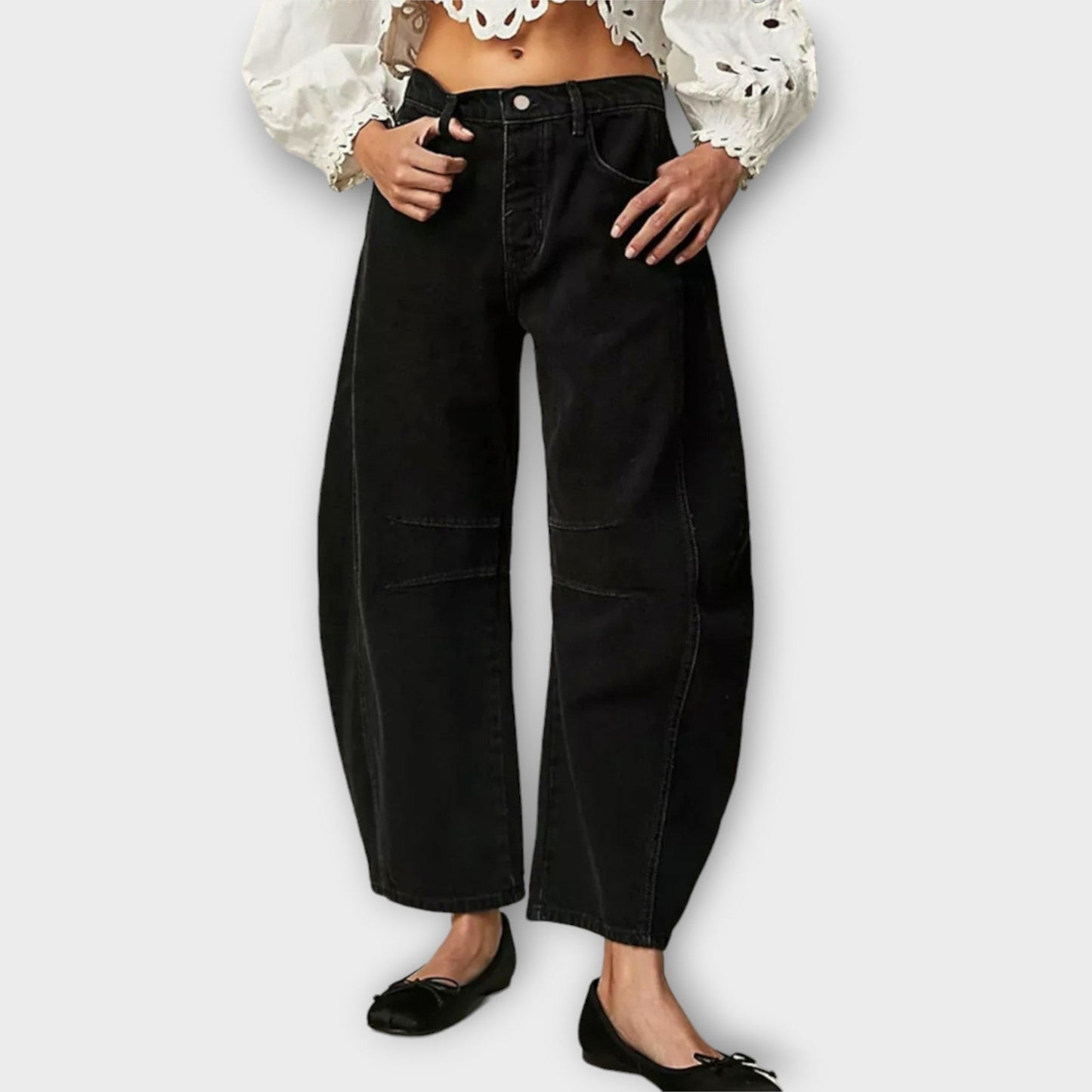 Mia – Weit geschnittene Vintage-Jeans Damen