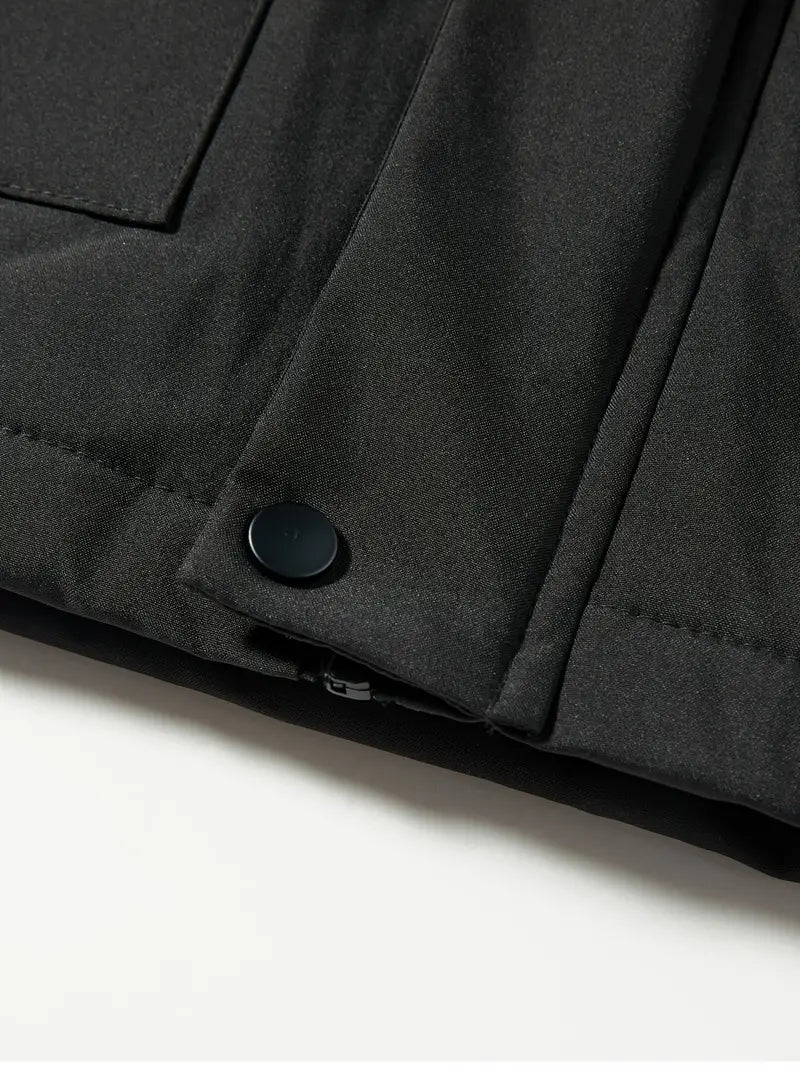 Lars – Winterjacke Herren mit Kapuze und Fleecefutter