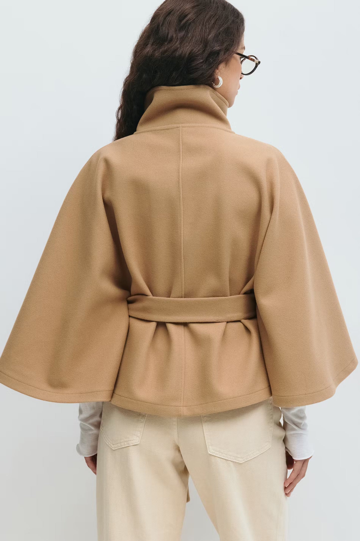 Isabelle - Damen Cape Mantel Winterjacke