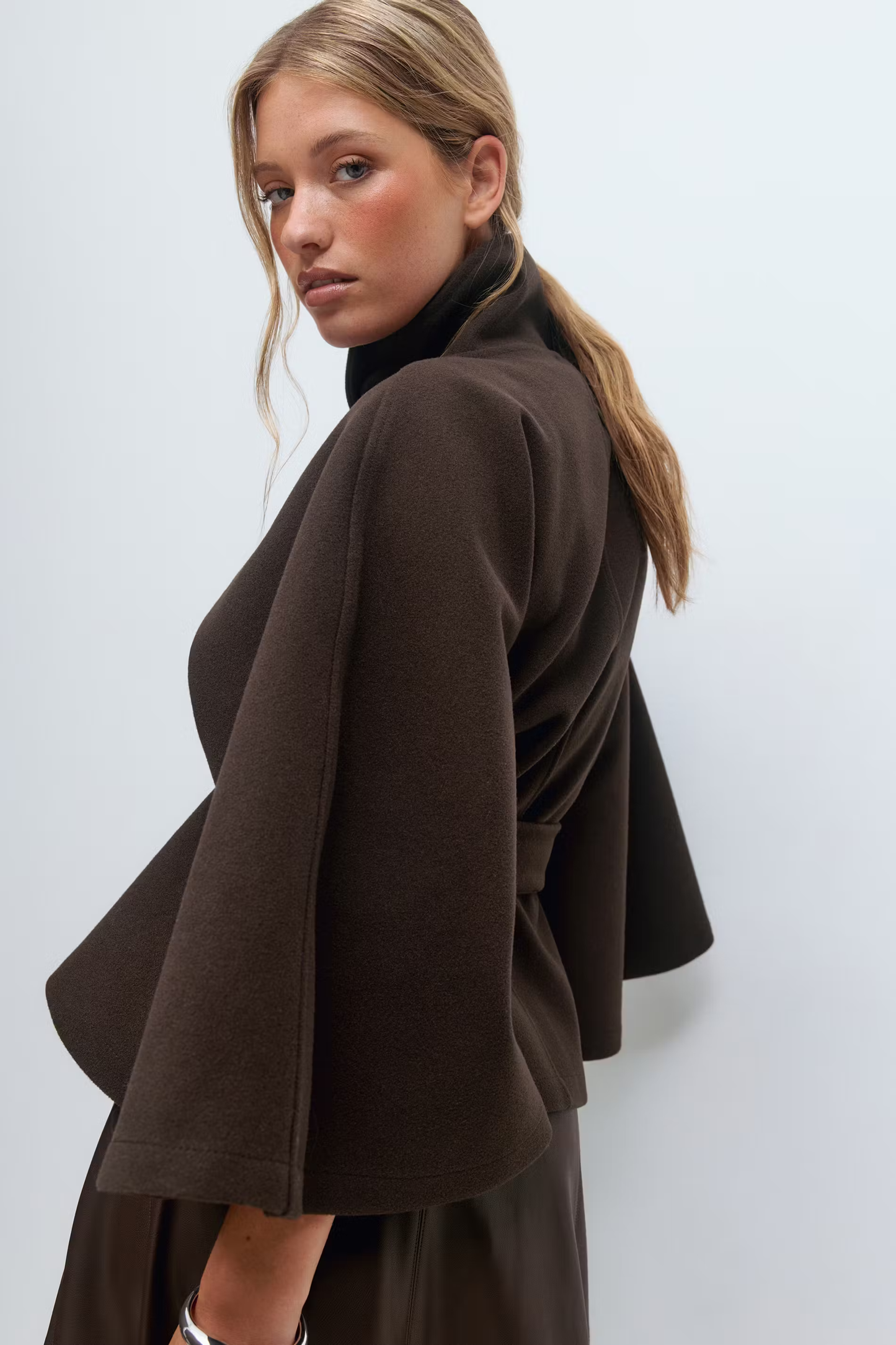 Isabelle - Damen Cape Mantel Winterjacke