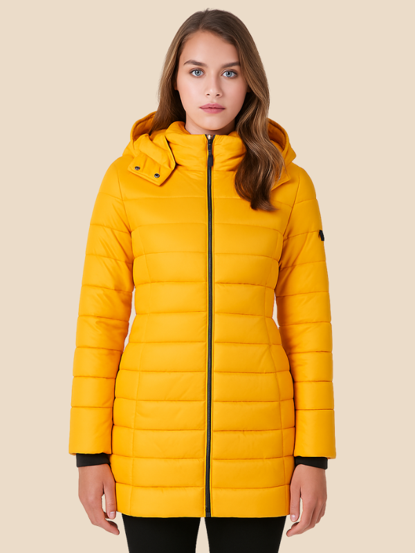 Clara - Damen Steppjacke mit Kapuze