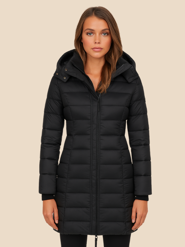 Clara - Damen Steppjacke mit Kapuze