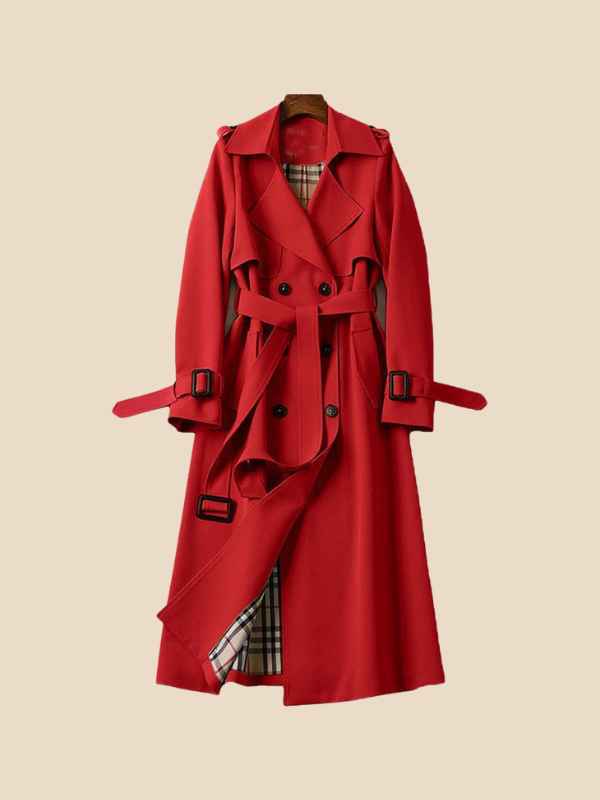 Sophia - Damen Trenchcoat mit Gürtel