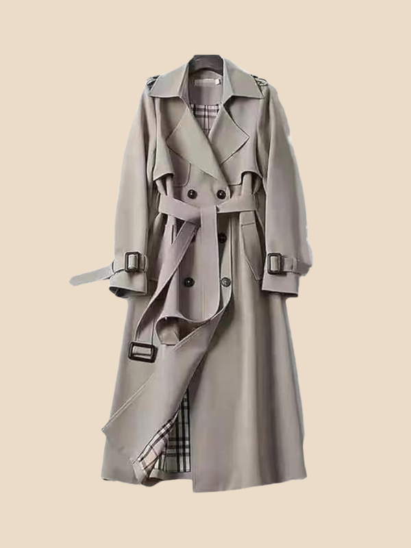Sophia - Damen Trenchcoat mit Gürtel