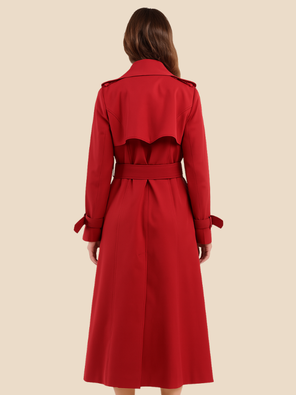 Sophia - Damen Trenchcoat mit Gürtel