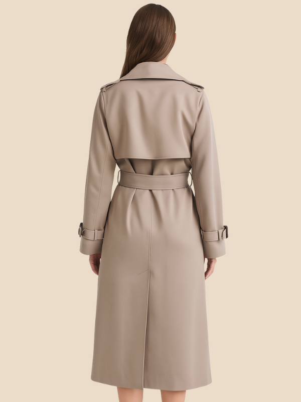 Sophia - Damen Trenchcoat mit Gürtel