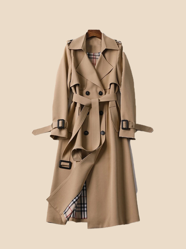 Sophia - Damen Trenchcoat mit Gürtel