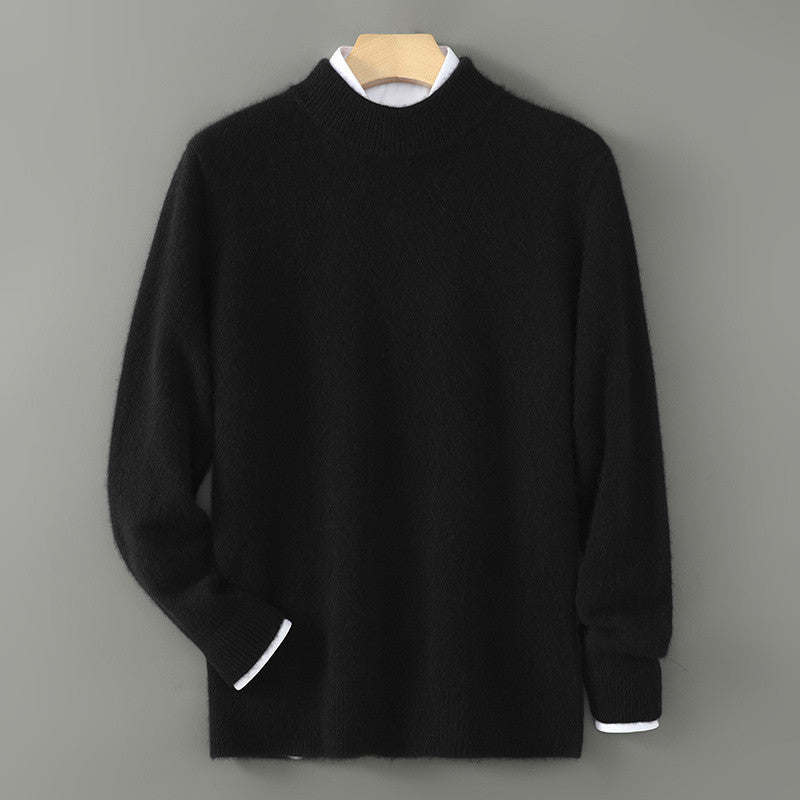 Michael - Herren Strickpullover mit Rundhalsausschnitt