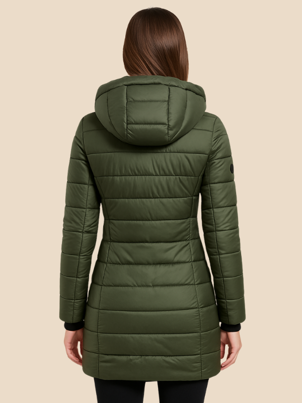 Clara - Damen Steppjacke mit Kapuze