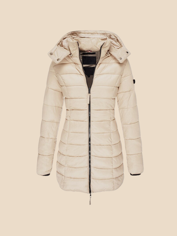 Clara - Damen Steppjacke mit Kapuze
