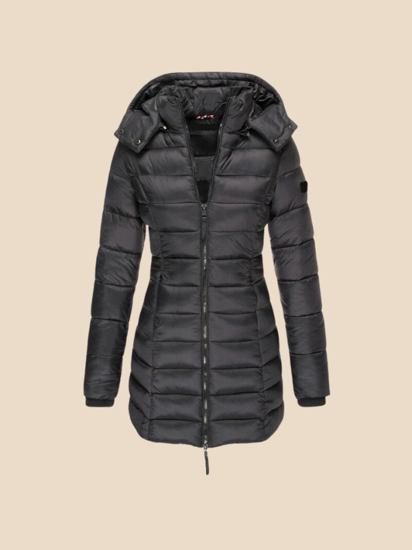 Clara - Damen Steppjacke mit Kapuze