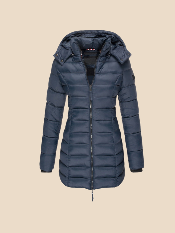 Clara - Damen Steppjacke mit Kapuze