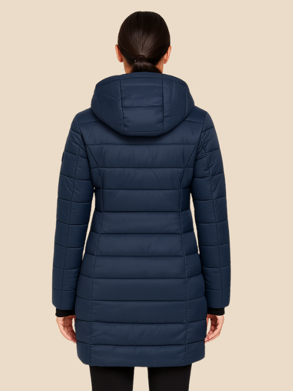 Clara - Damen Steppjacke mit Kapuze