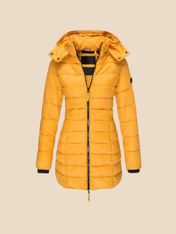 Clara - Damen Steppjacke mit Kapuze