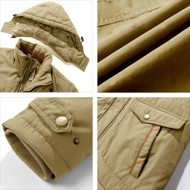 Felix – Gefütterte Outdoor Winterjacke Herren