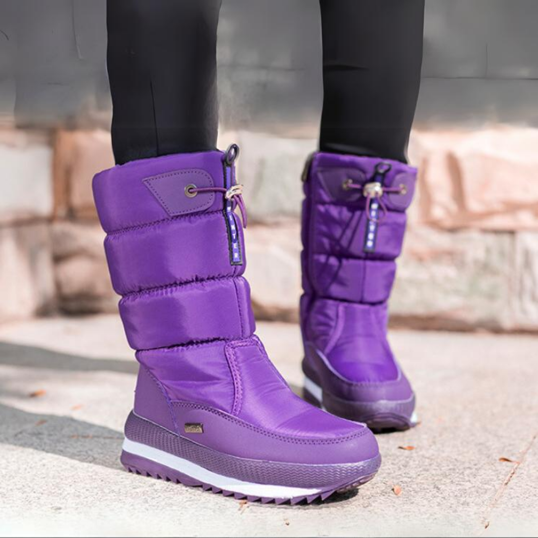 Aria - Damen Winterstiefel gefüttert mit rutschfester Sohle