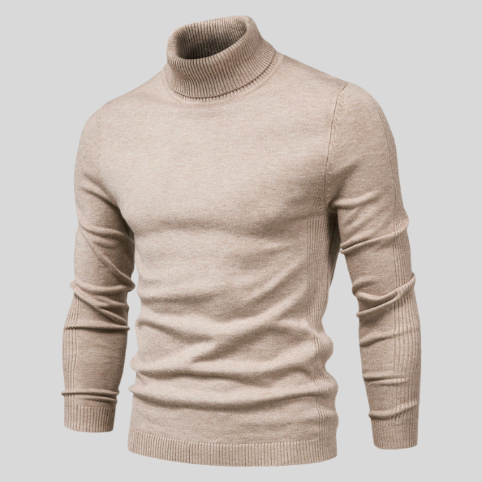 Luca – Feiner Rollkragenpullover Herren