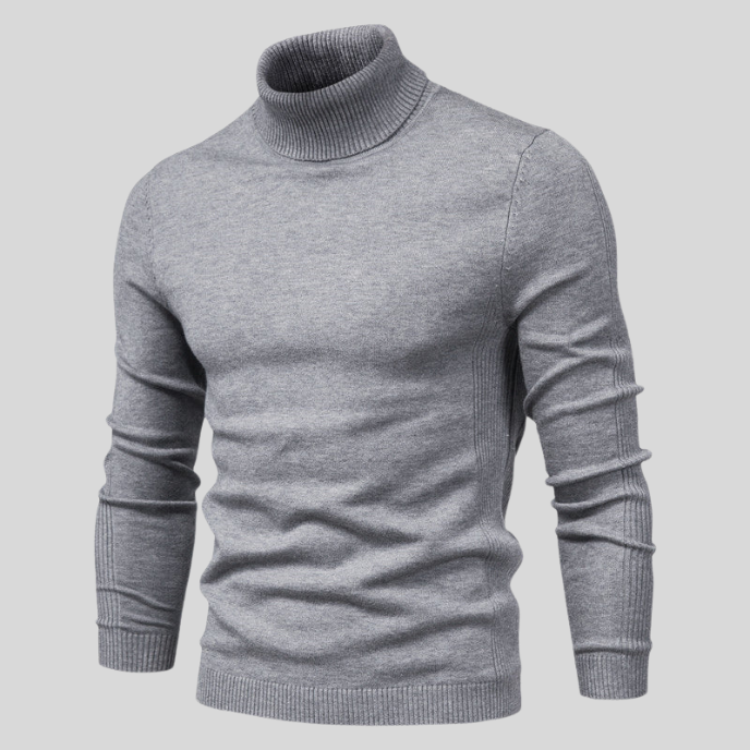 Luca – Feiner Rollkragenpullover Herren