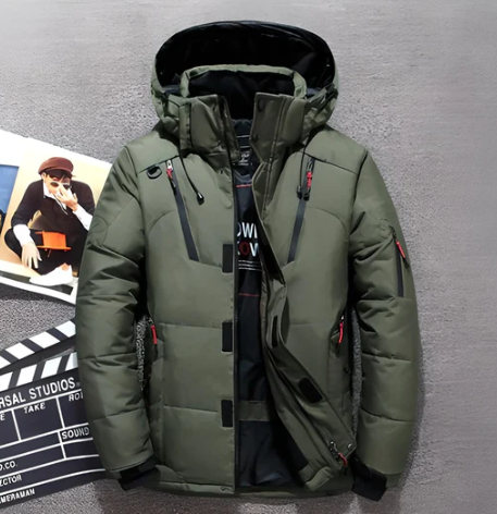Noah – Winterfeste Steppjacke Herren mit Kapuze