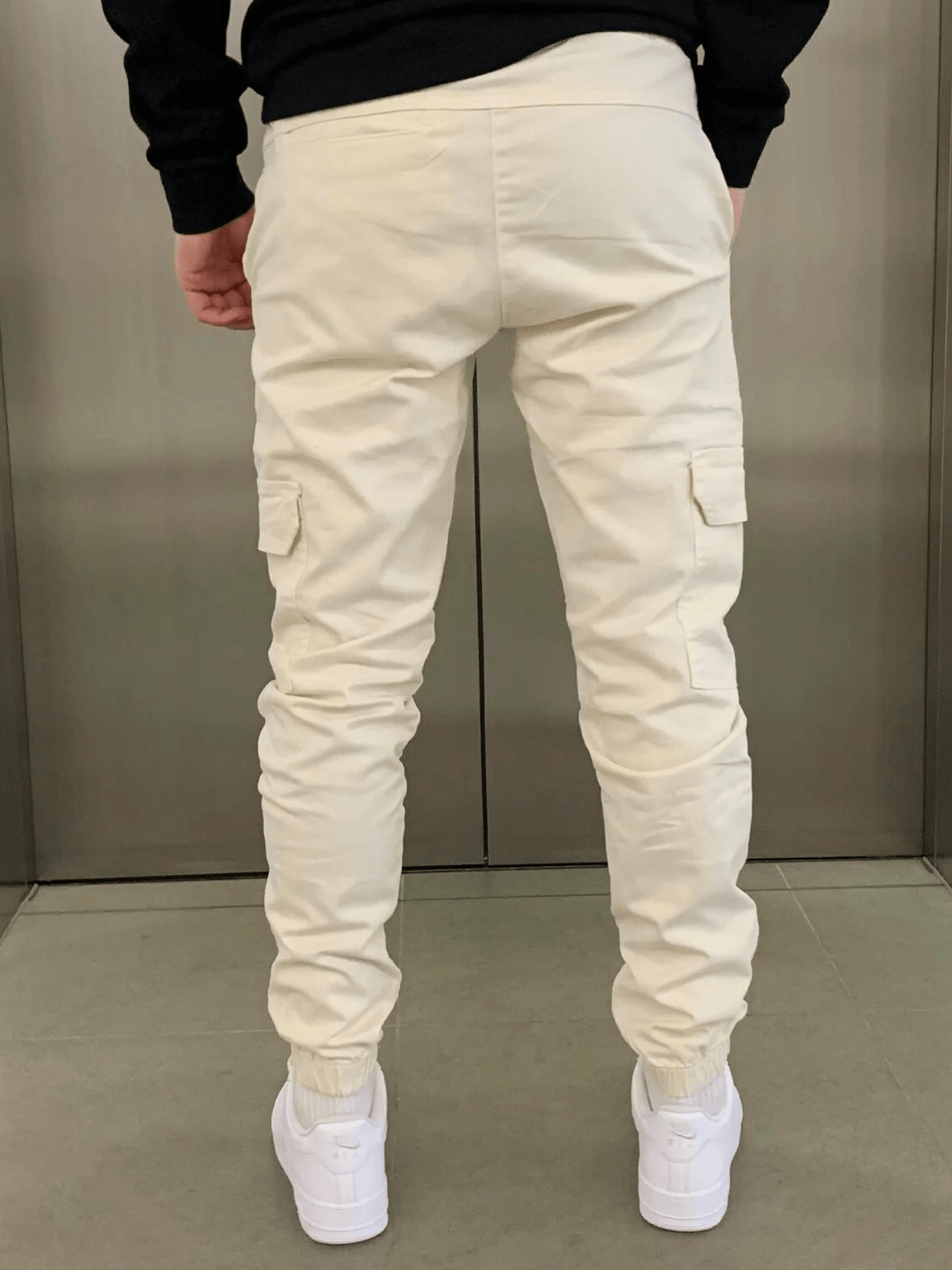 Leon – Cargo Jogpants Herren mit Elastischem Bund und Taschen