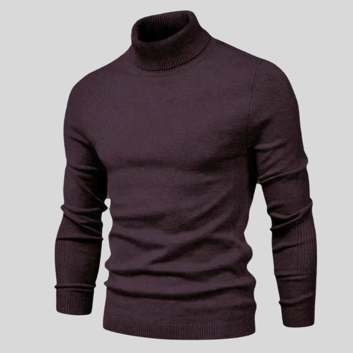 Luca – Feiner Rollkragenpullover Herren