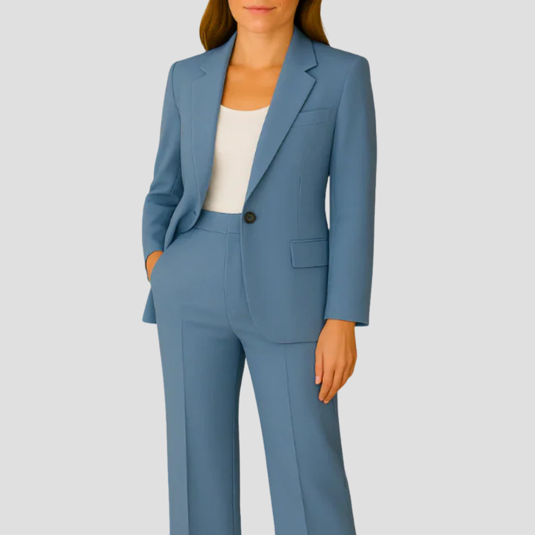 Clara – Moderner Business-Hosenanzug für Damen