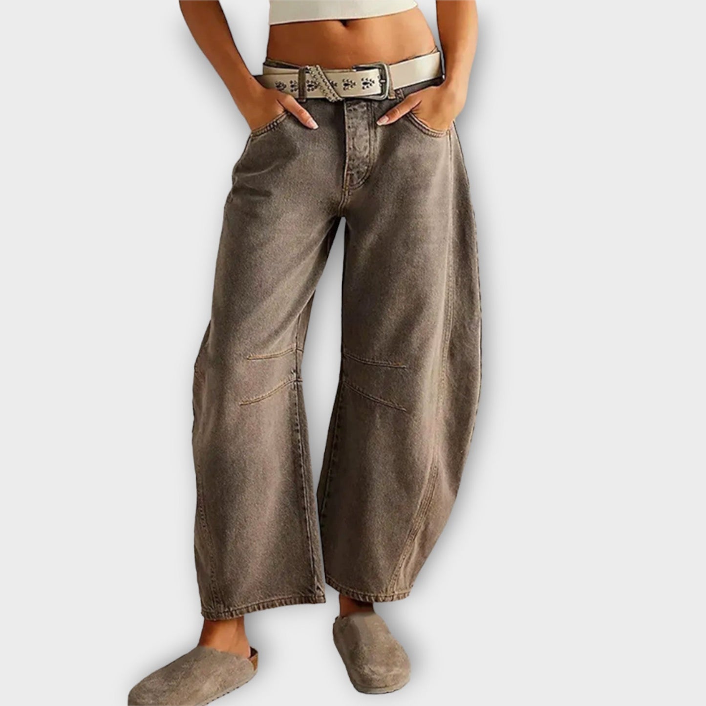 Mia – Weit geschnittene Vintage-Jeans Damen