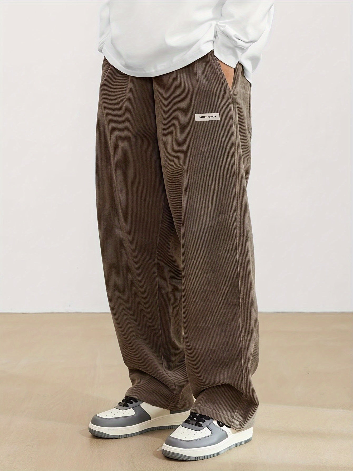 Luca - Herren Cordhose mit weitem Schnitt und Komfort-Passform