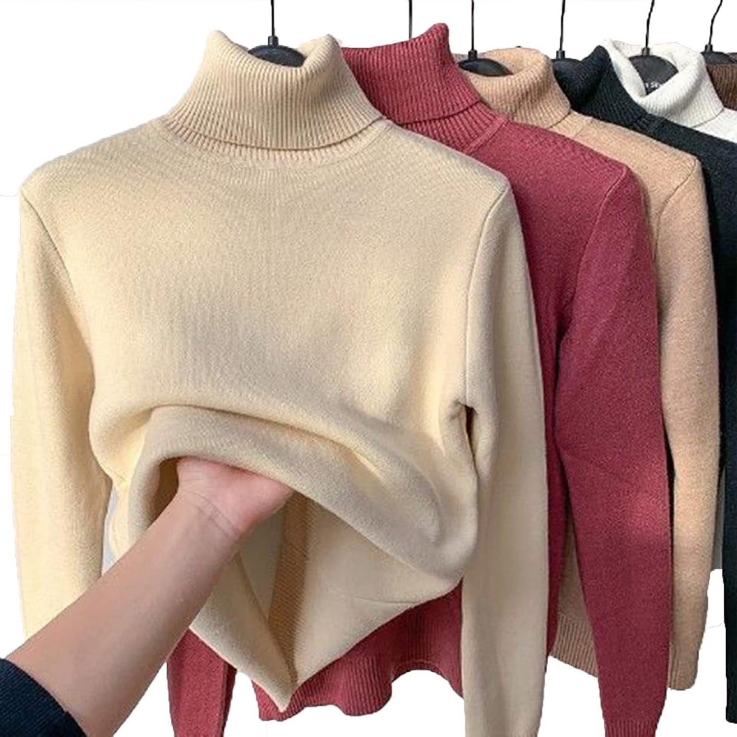 Noah – Unisex Rollkragenpullover schlichtes Design