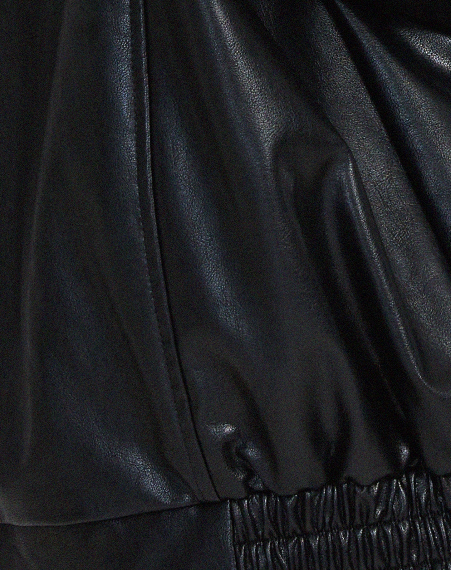Siena – Oversize Kunstlederjacke Damen