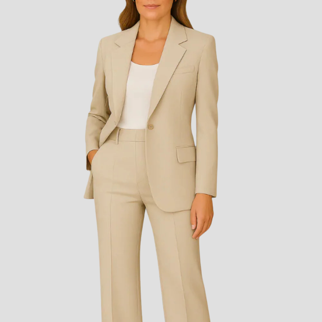 Clara – Moderner Business-Hosenanzug für Damen