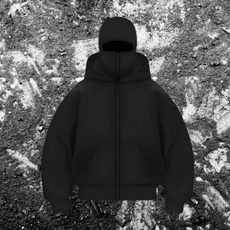 Leon – Oversized Techwear Kapuzenjacke Herren