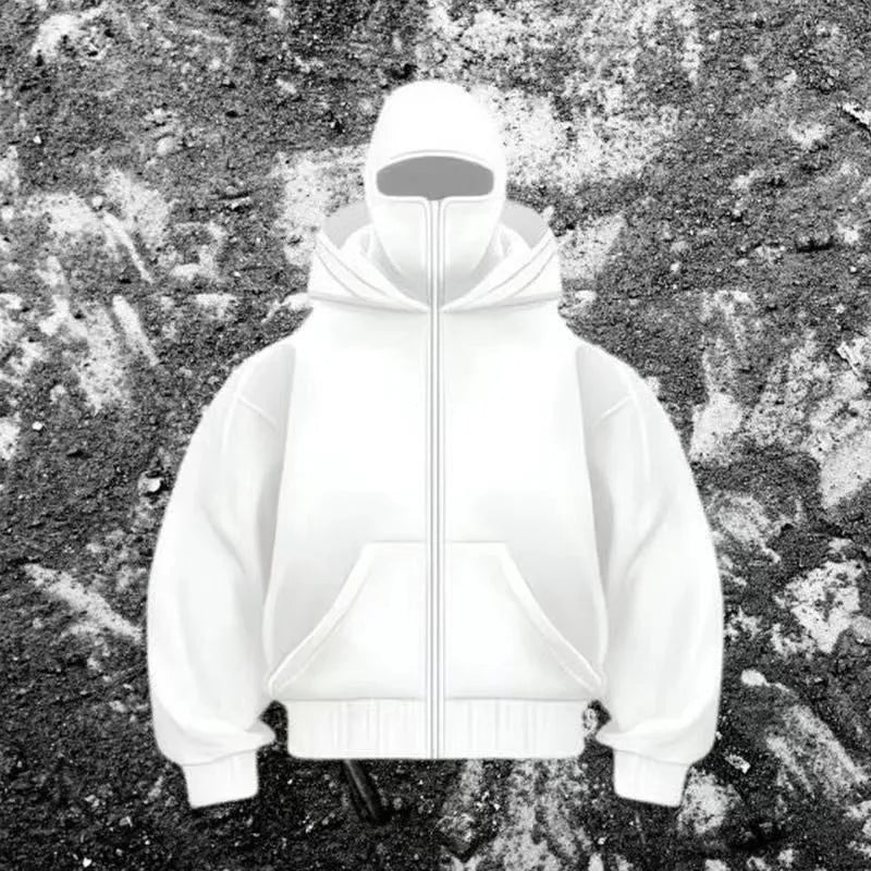 Leon – Oversized Techwear Kapuzenjacke Herren