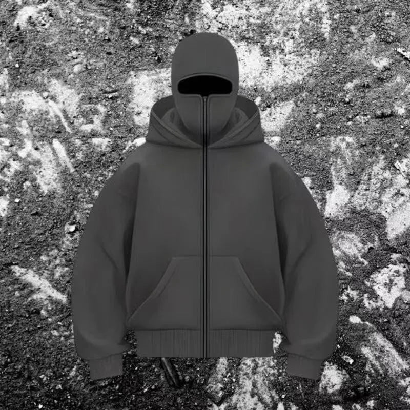 Leon – Oversized Techwear Kapuzenjacke Herren