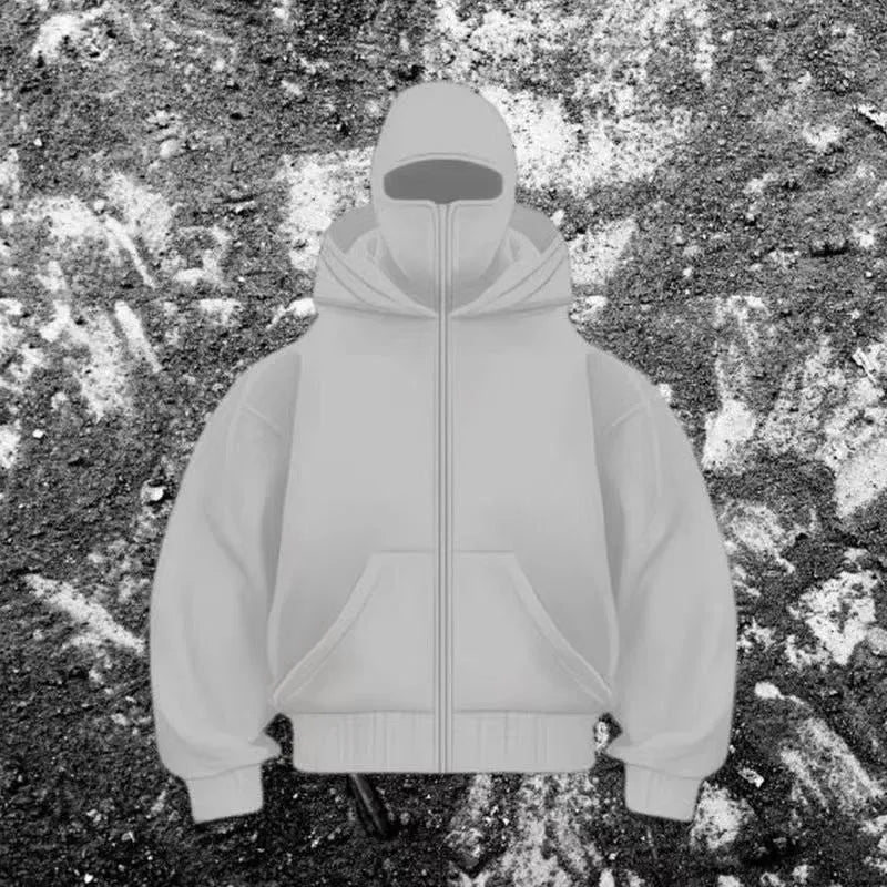 Leon – Oversized Techwear Kapuzenjacke Herren