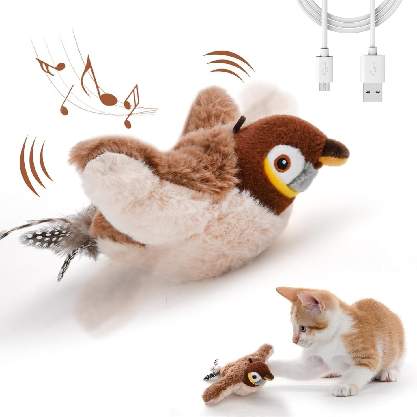 ChirpBuddy Interactive Bird Toy for Cats