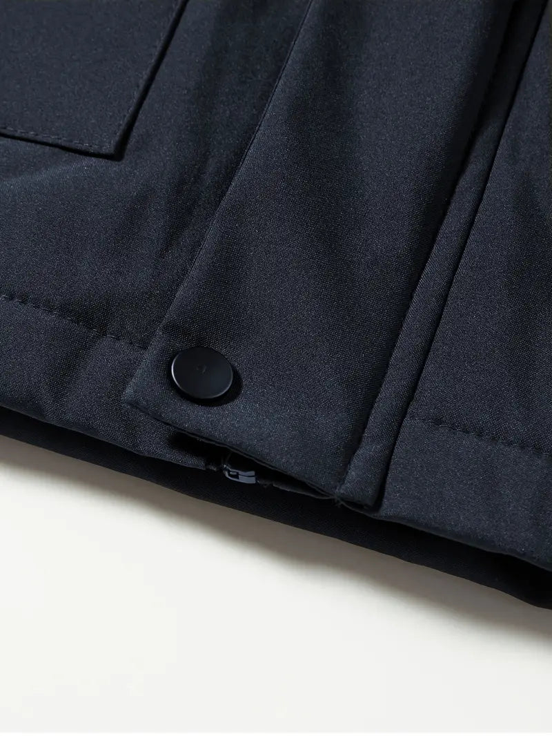 Lars – Winterjacke Herren mit Kapuze und Fleecefutter