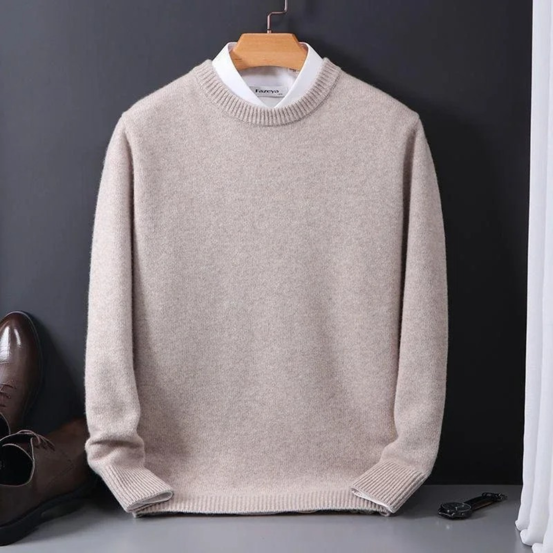 Leon - Herren Rundhals Pullover