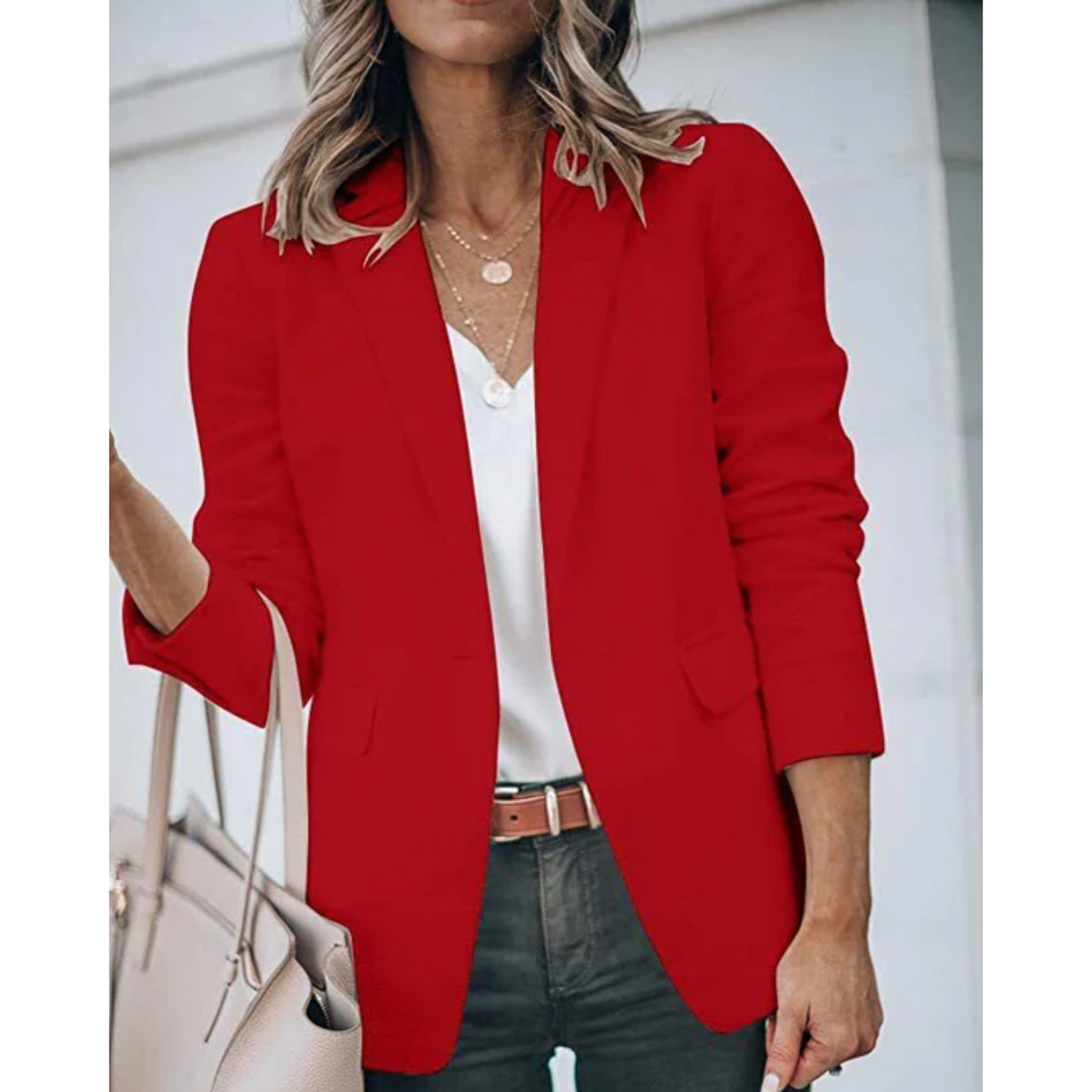 Sophia - Damen Blazer klassisch mit Reverskragen