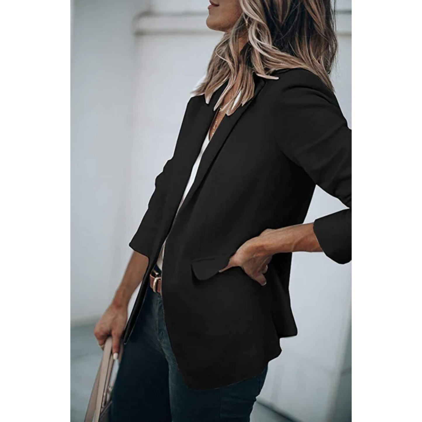 Sophia - Damen Blazer klassisch mit Reverskragen