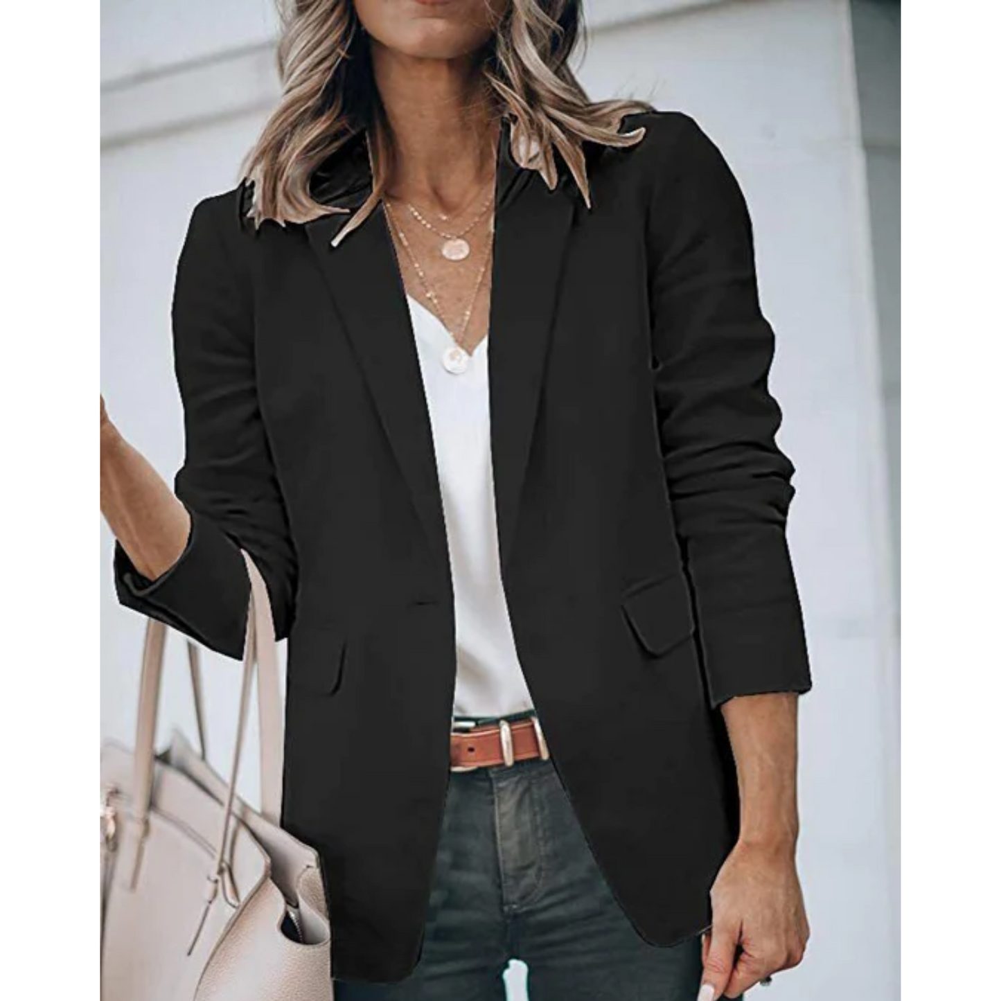 Sophia - Damen Blazer klassisch mit Reverskragen